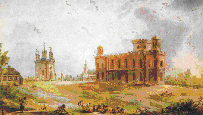 Чесменский дворец, 1780 год